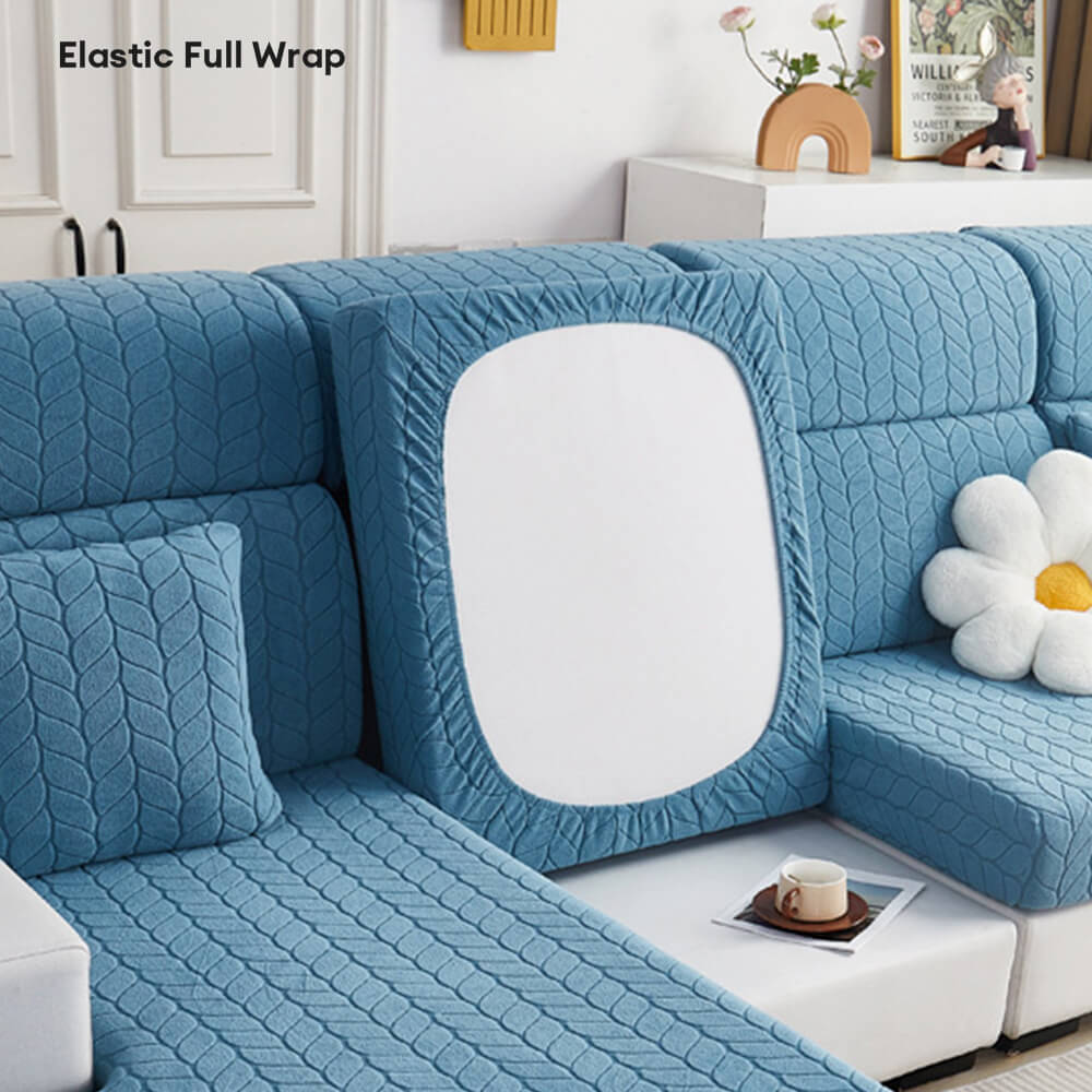 Wheat Leaf Texture All-Season Universal Elastic Full Protection Magic Couch Cover – Co… | Petix pet supplies for dogs and cats