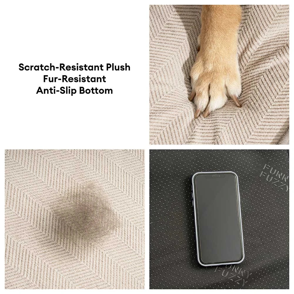 Chenille Extra Wide Non-Slip Removable Sponge Pet Stairs - SafeRamp... detail view 3 | Petix pet supplies for dogs and cats